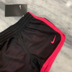 Black & Pink Toddler Girl Nike Shorts